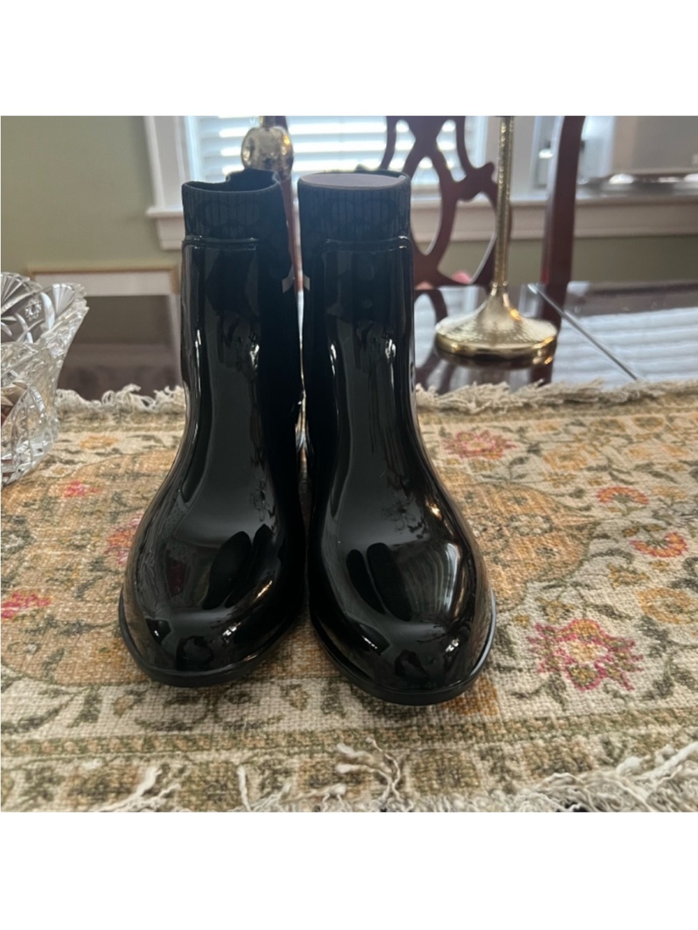COACH Women's Rivington Rain Boots Chelsea - Picture 5 of 17